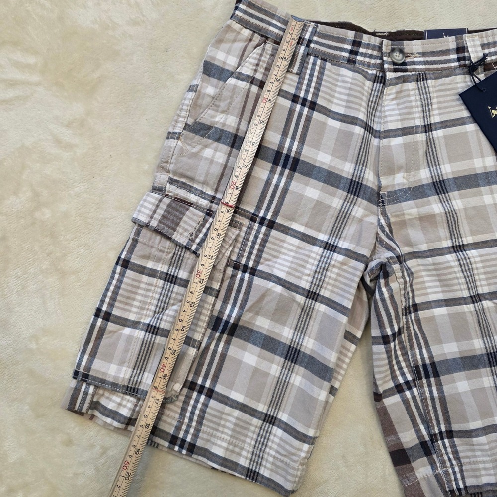 U.S. Polo Assn. Boys Plaid Cargo Shorts Size 12 NWT - Picture 5 of 9